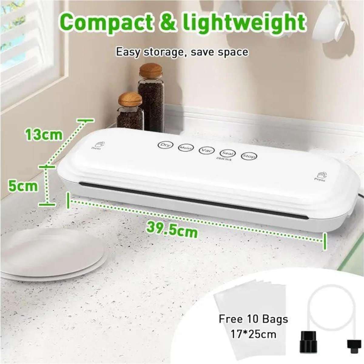 Advwin Vacuum Sealer Machine Automatic Sealing Woolworths