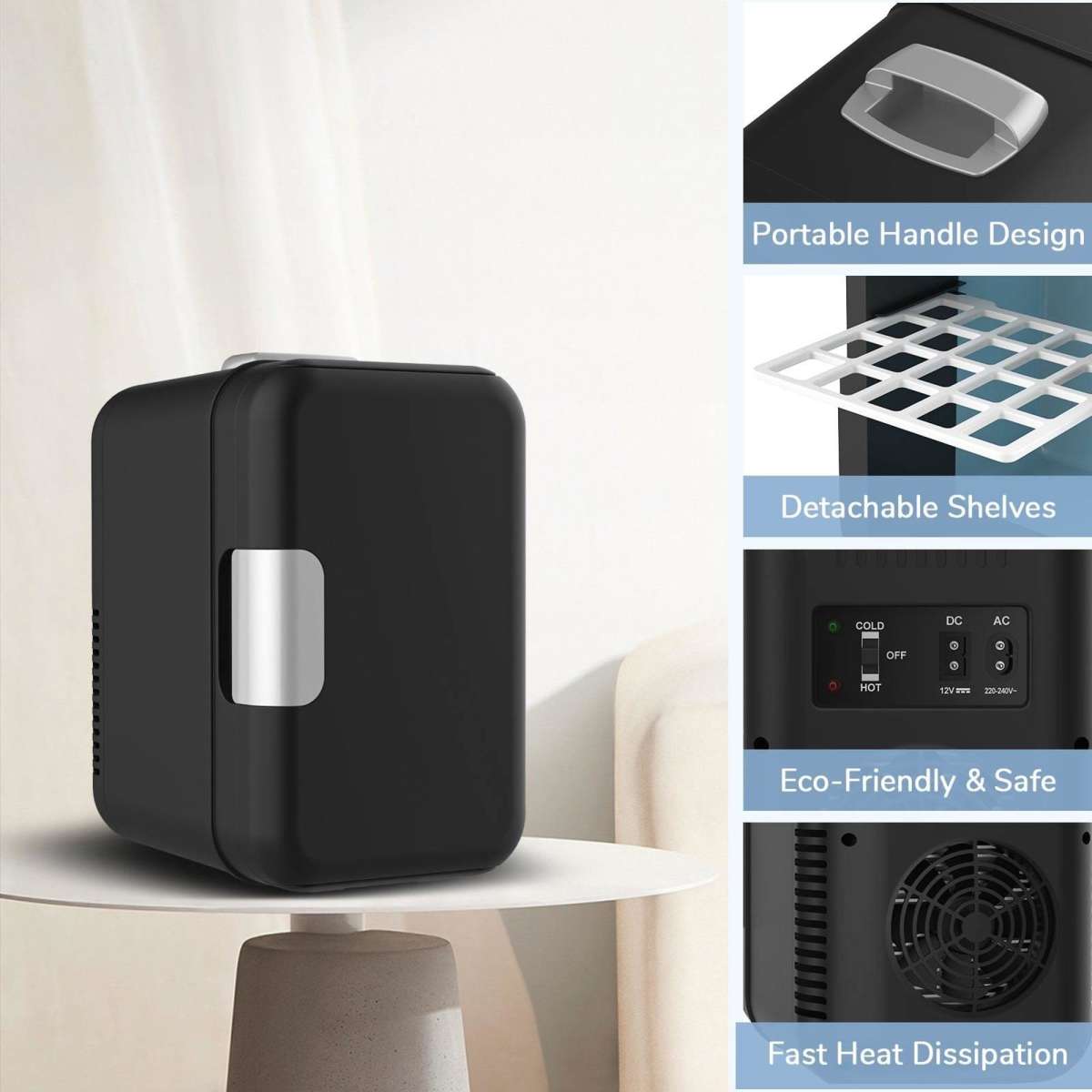 Advwin Portable 4L Mini Fridge | Woolworths