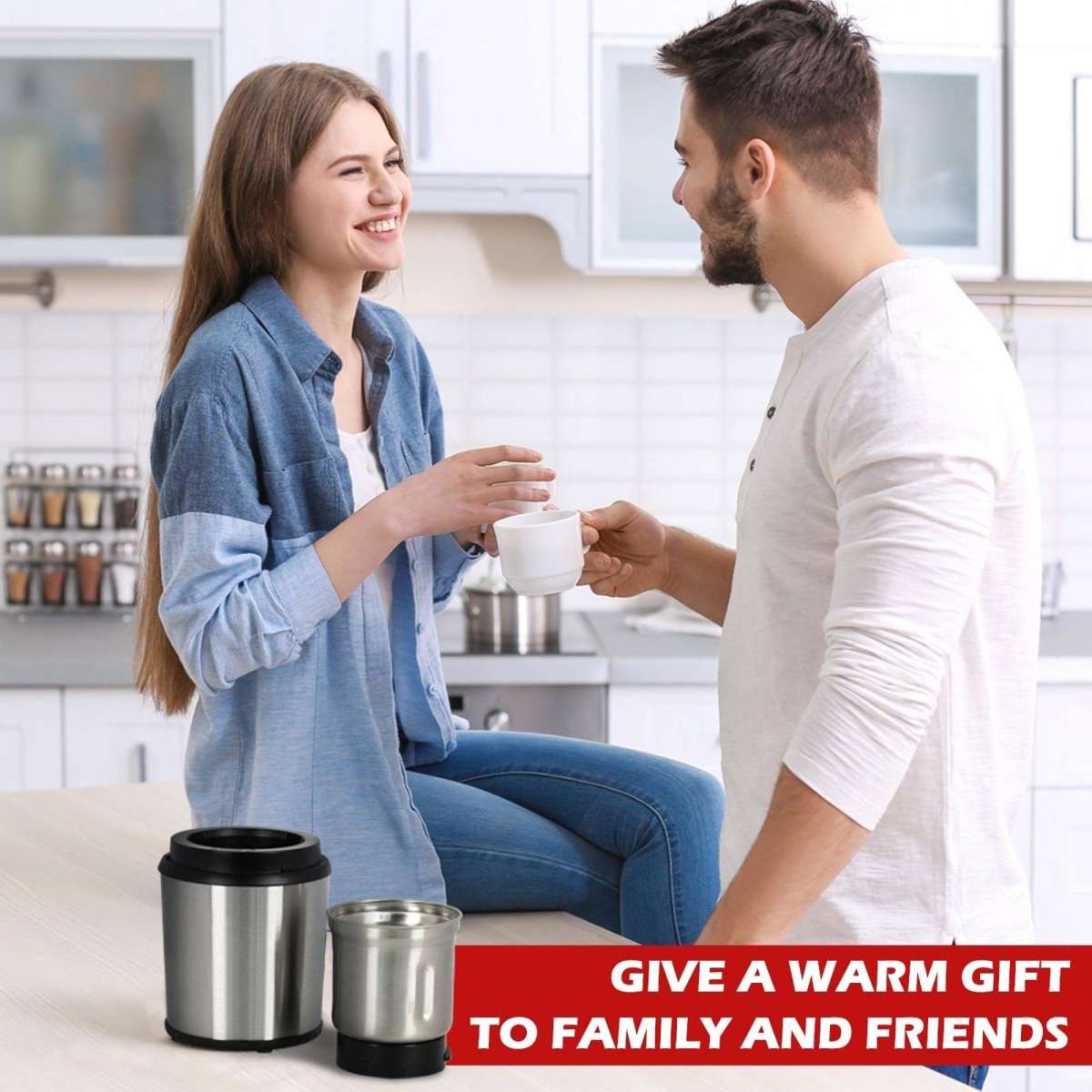 Advwin 200W Electric Coffee Spice Grinder Woolworths