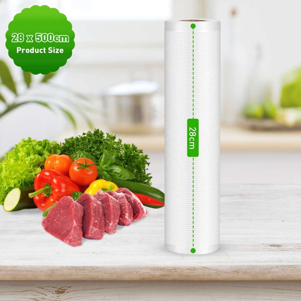 Advwin Vacuum Sealer Bags 1 Rolls Woolworths