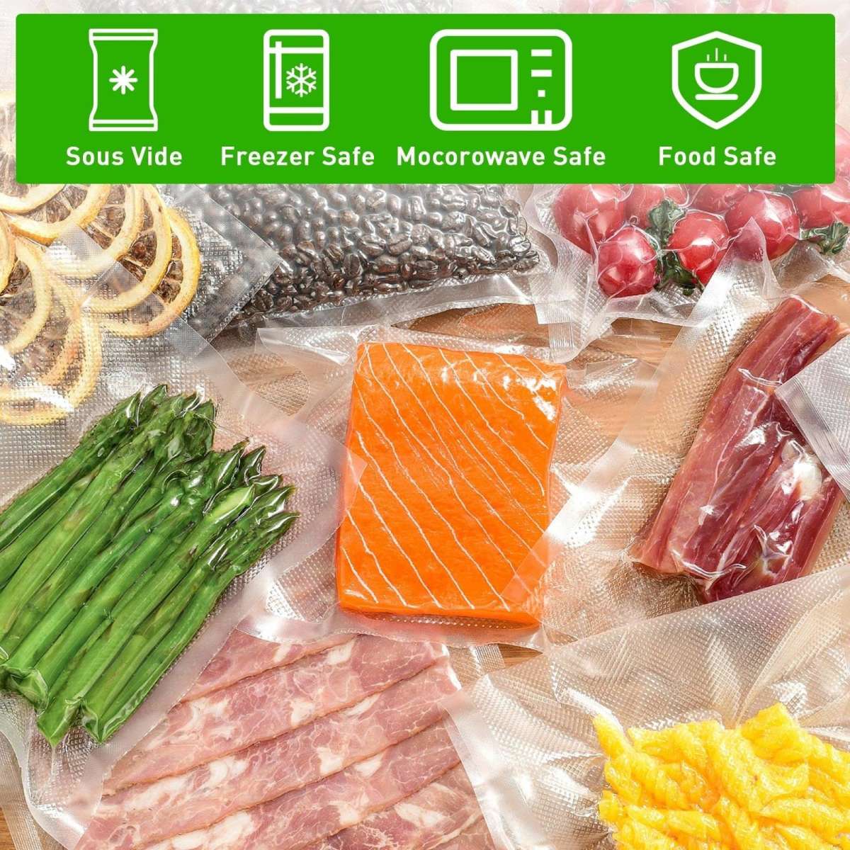 Advwin Vacuum Sealer Bags 2 Rolls 28x500cm Woolworths