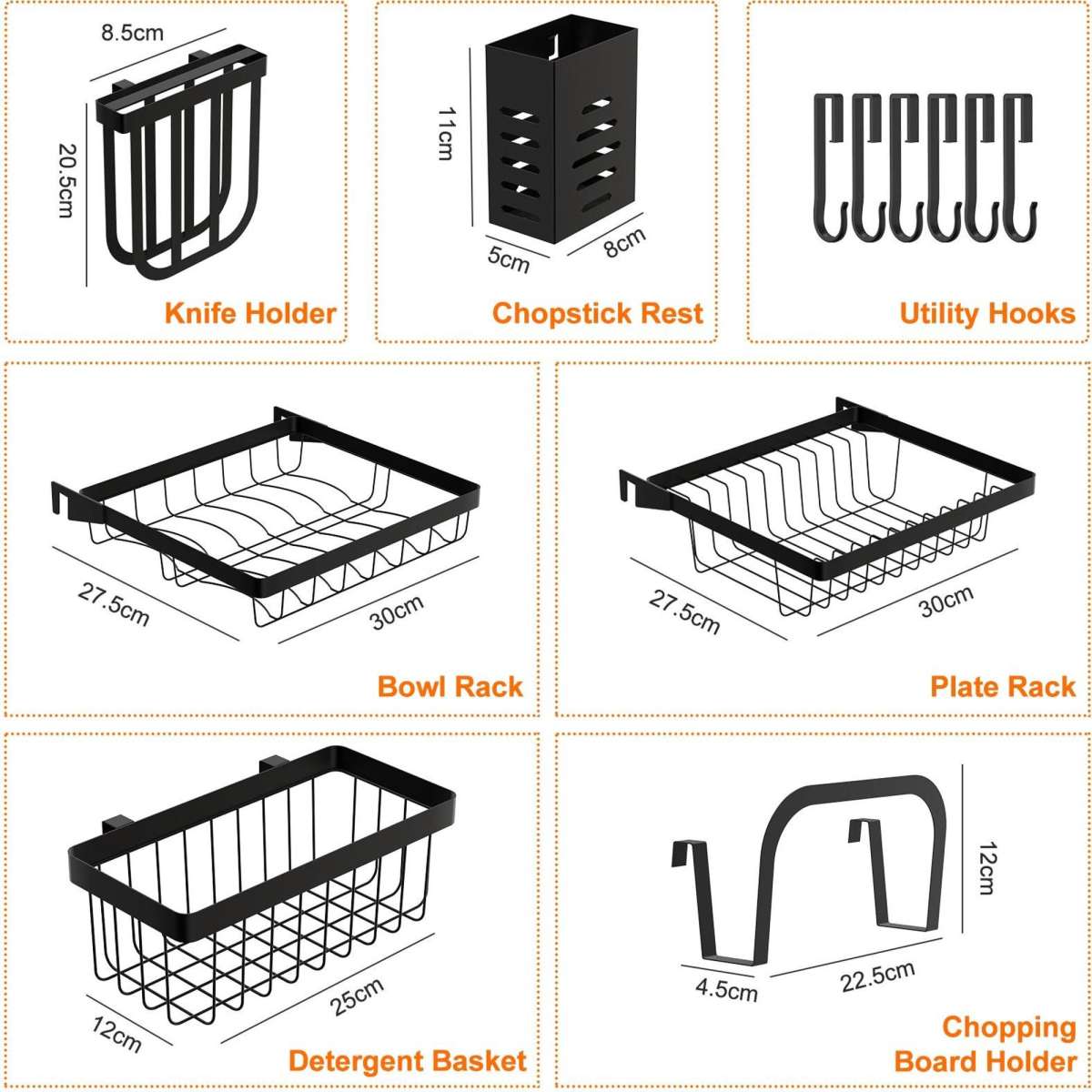Advwin 65cm Over Sink Dish Drying Rack Woolworths