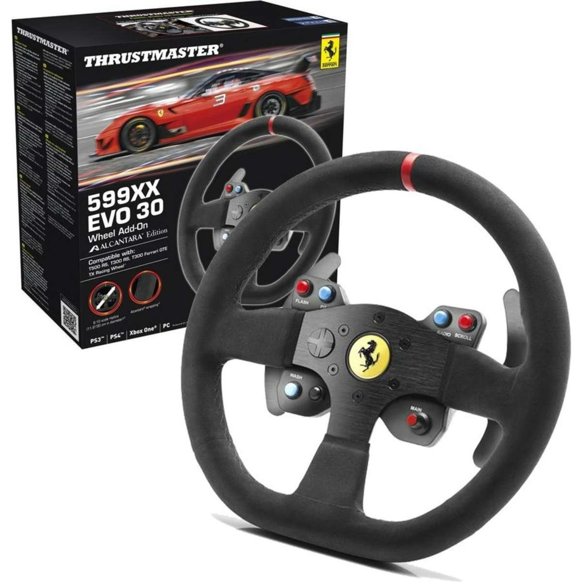 Thrustmaster 599XX EVO Alcantara Leather Wheel ADD-ON | Woolworths