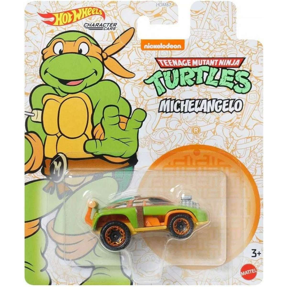 Mattel Hot Wheels Character Cars Teenage Mutant Ninja Turtles ...