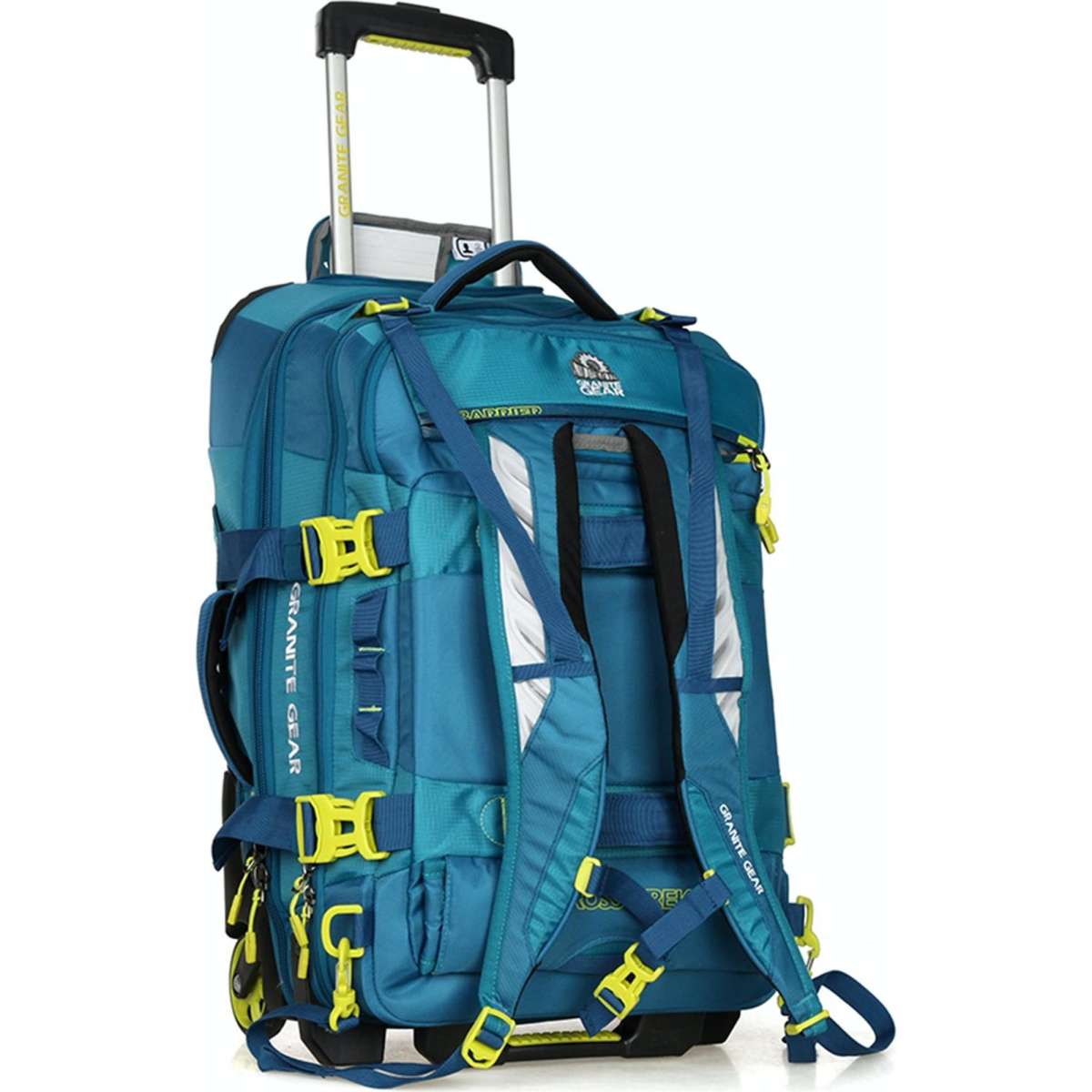 Granite Gear Wheeled Duffle With Backpack Strap Suitcase Luggage Tote