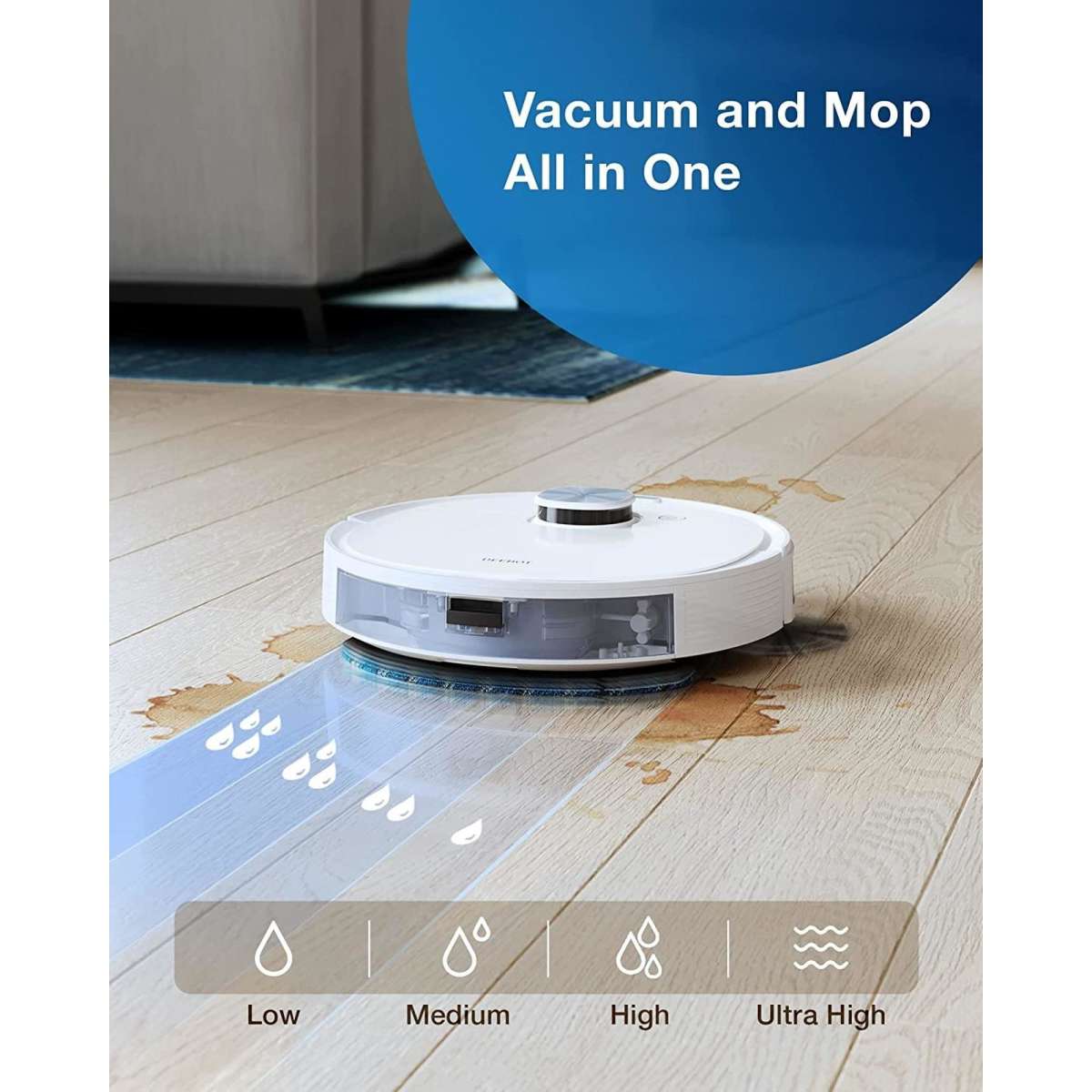 Ecovacs N10+ Robotic Vacuum Cleaner 