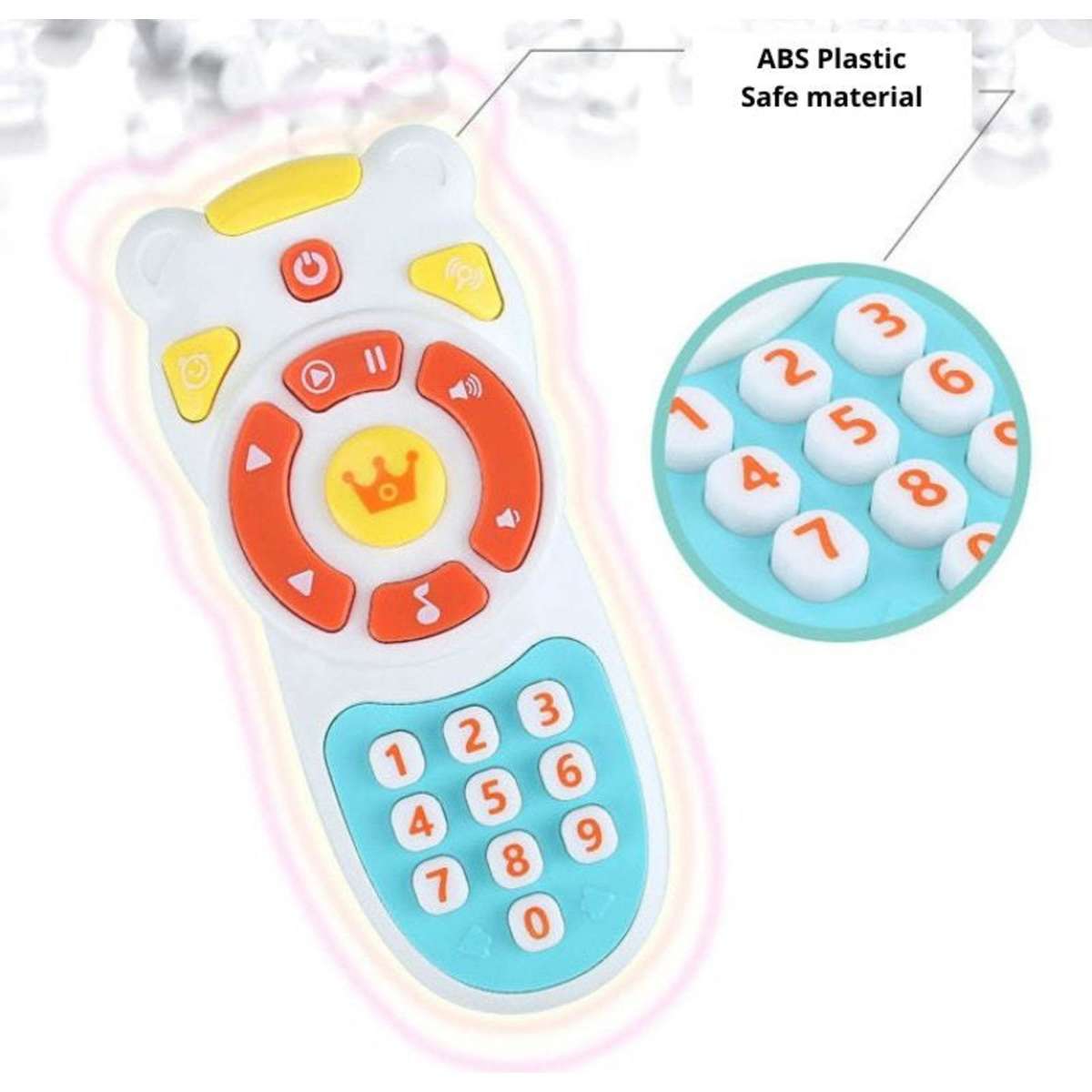 Megajoy AU Musical Remote Controller for Baby Lovely Bear Shape Remote