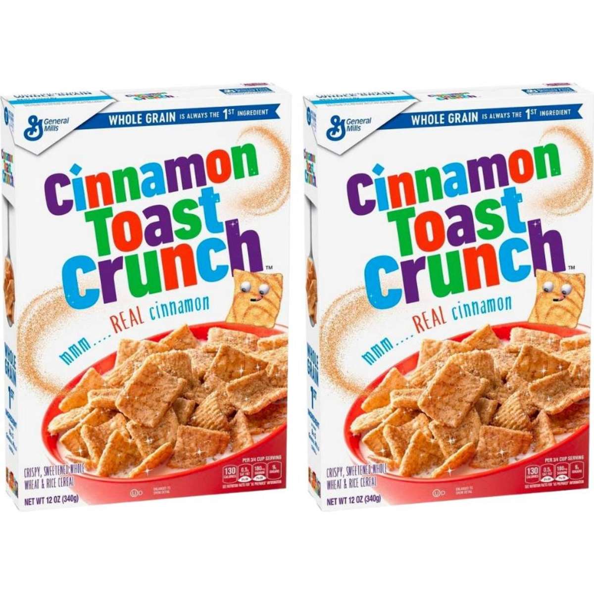 General Mills Cinnamon Toast Crunch Cereal 340g x 2 Woolworths