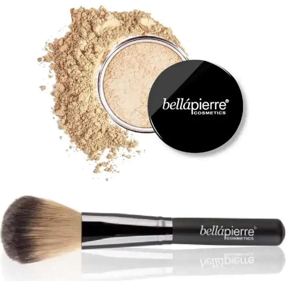 Bellapierre Mineral Foundation & Powder Dome Brush - Ivory | Woolworths