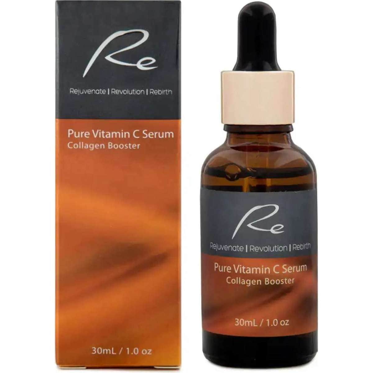 Re Pure Vitamin C Serum Collagen Booster 30mL Woolworths
