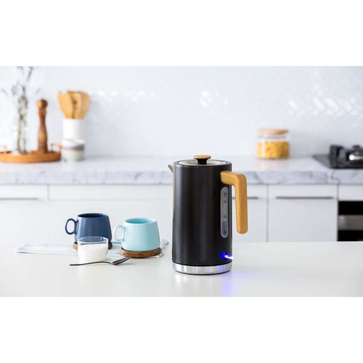 Healthy Choice 1.7L Kitchen Kettle and 2Slice Bread Toaster Set in