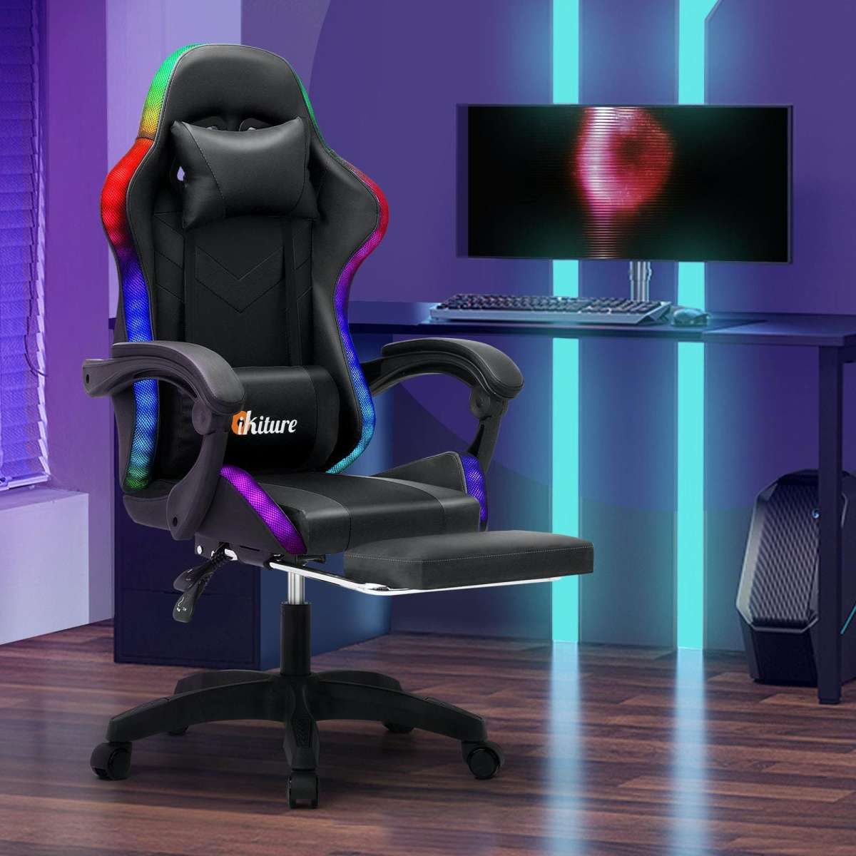 Massage racing best sale gaming chair