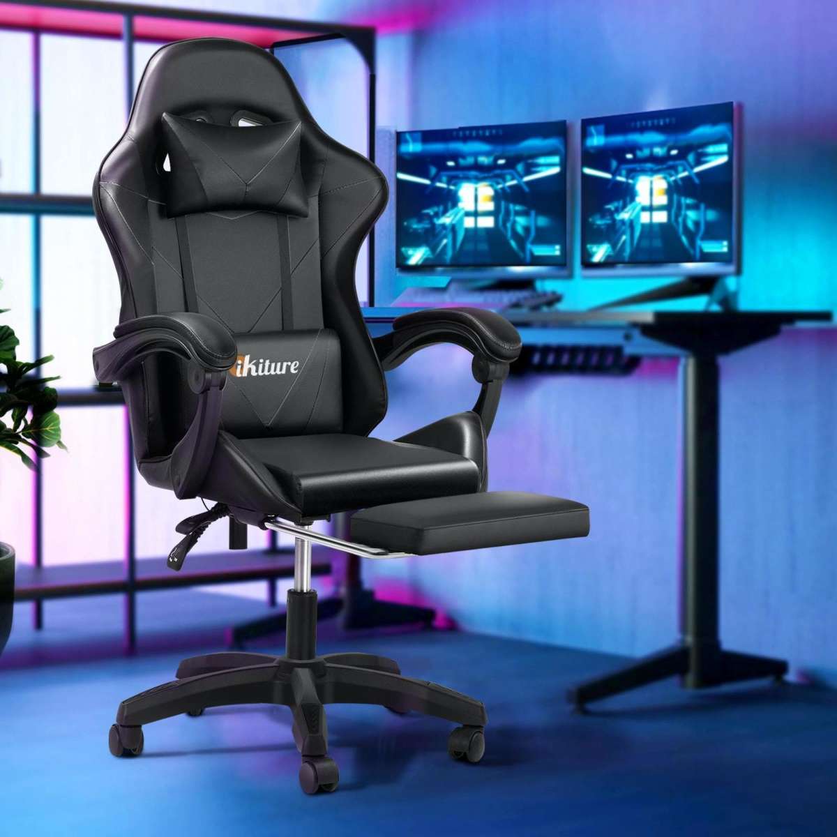 Massage racing gaming discount chair