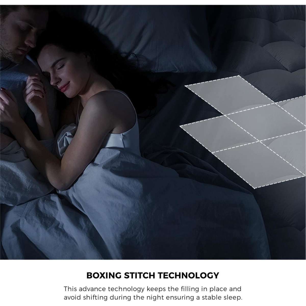 Bedra Bedding Double Microfibre Bamboo Quilt 400GSM Winter Duvet Doona