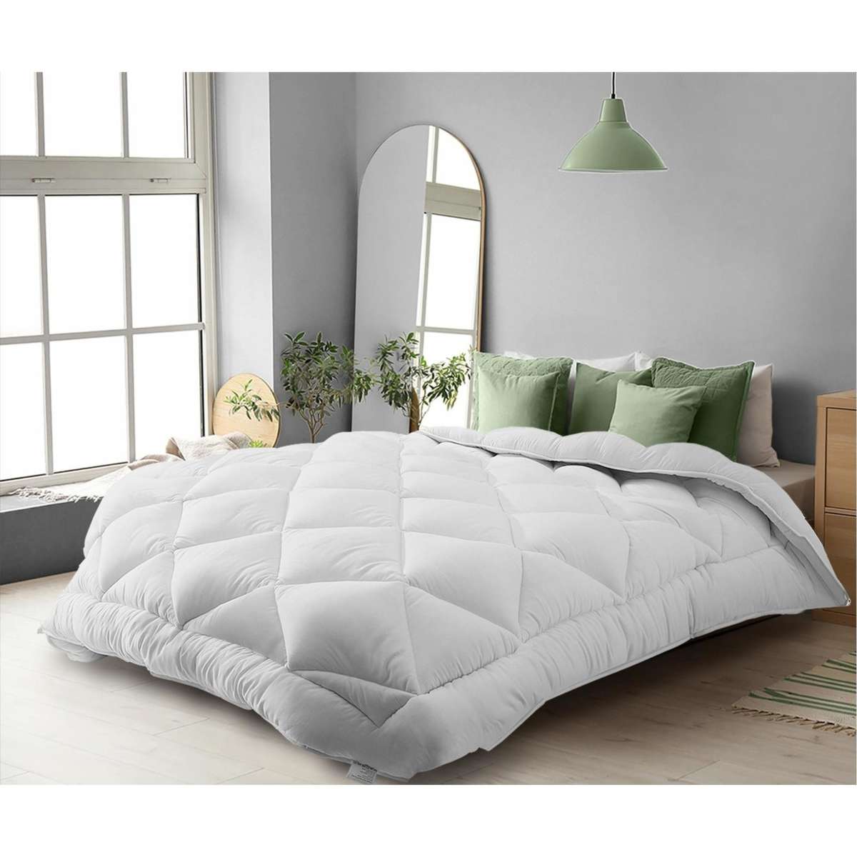 Bedra Bedding Microfibre Bamboo Quilt 750GSM Microfiber Duvet Doona