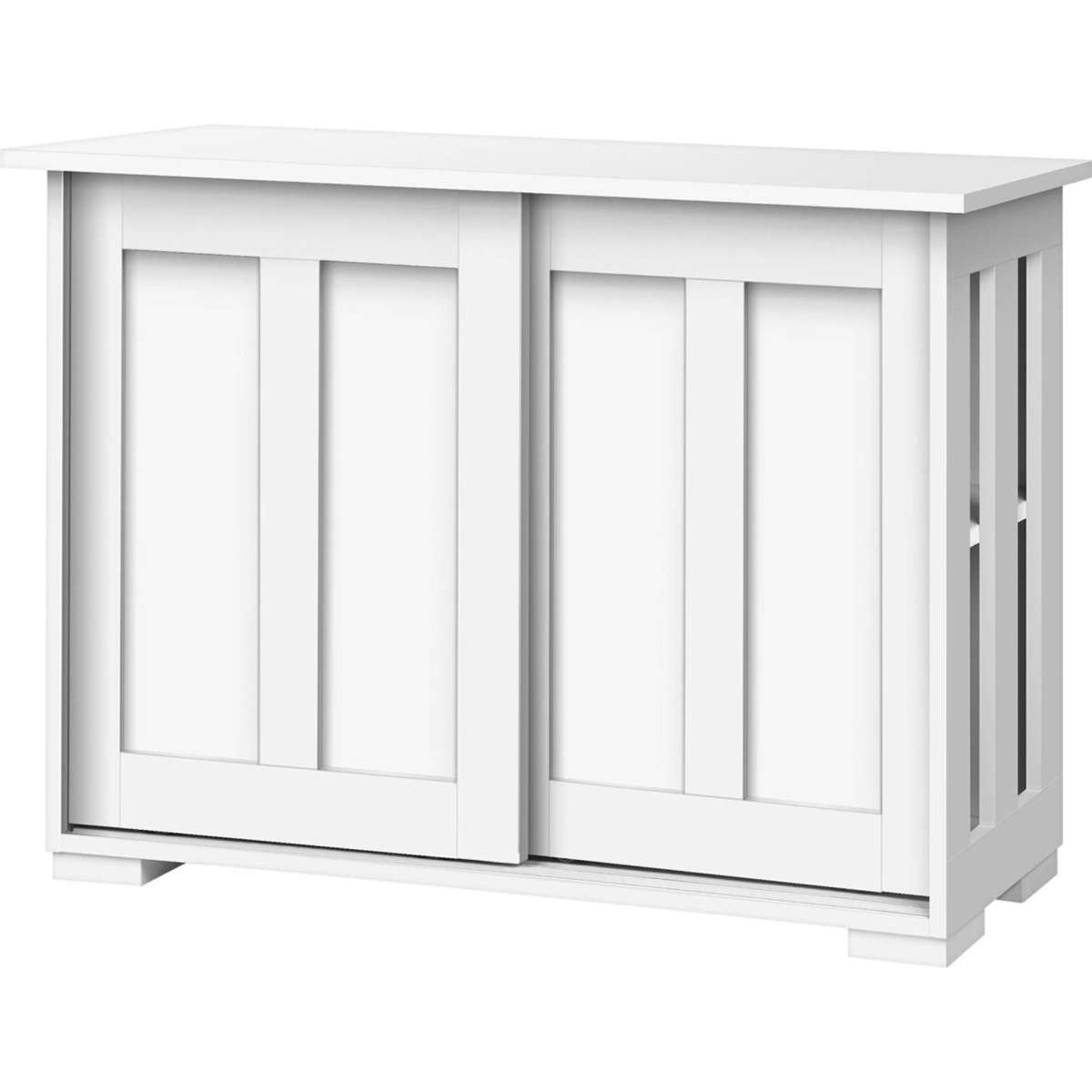 Oikiture Buffet Sideboard Doors Storage Cupboard Hallway Table