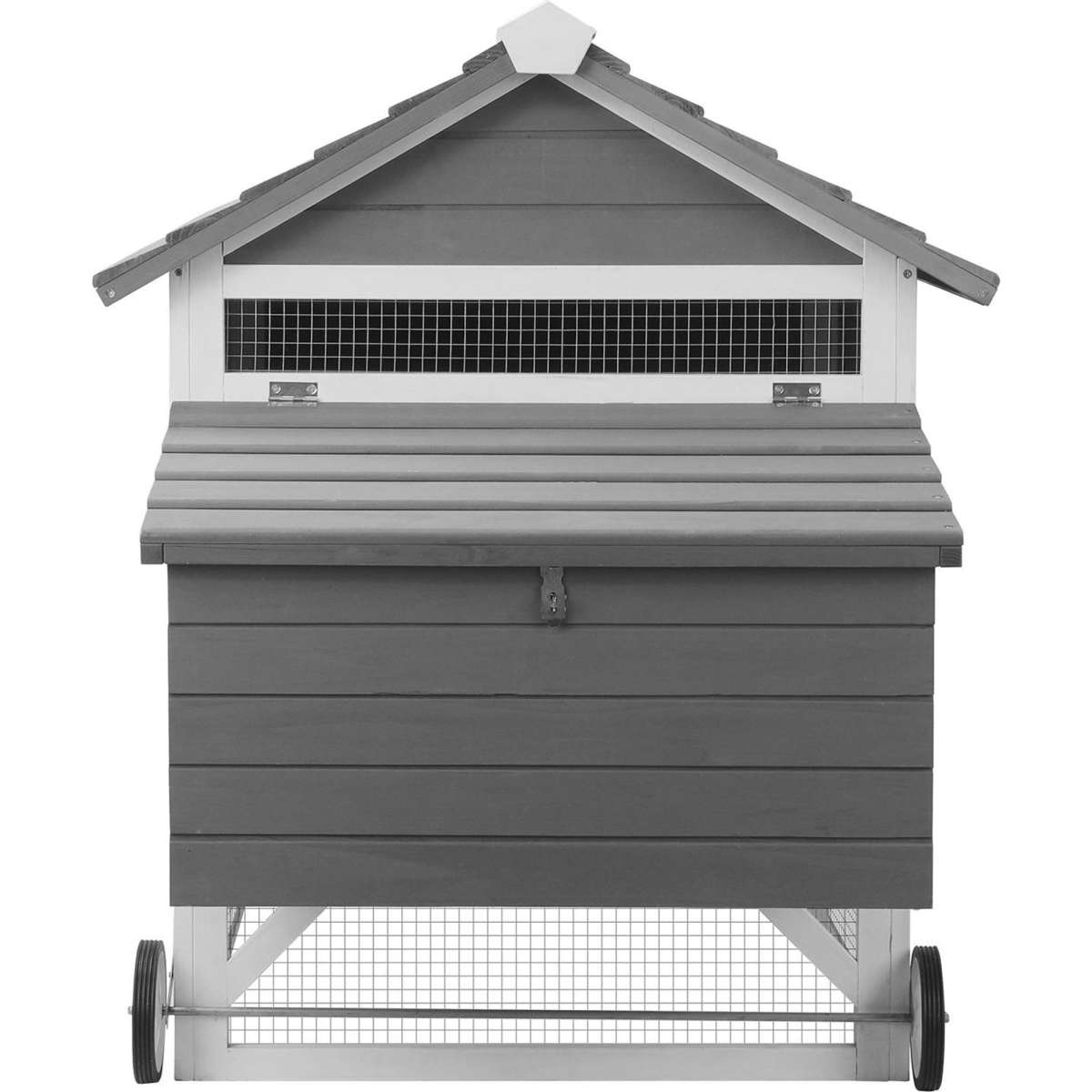 Alopet Chicken Coop Rabbit Hutch Extra Large Wooden House Run Hatch Box