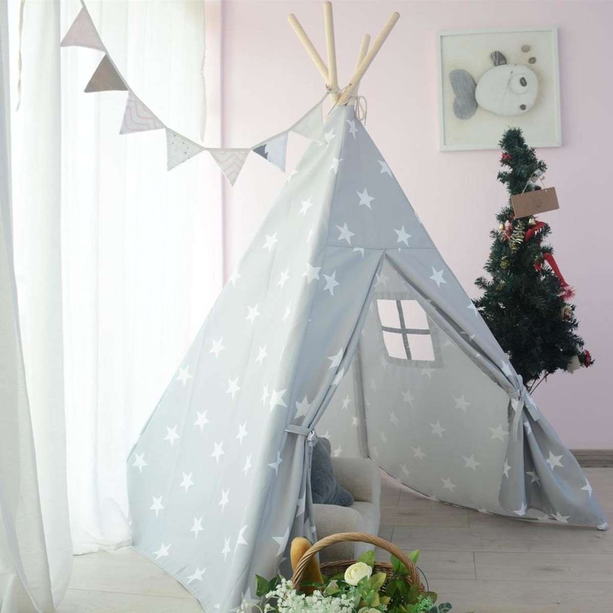 Grey star clearance teepee