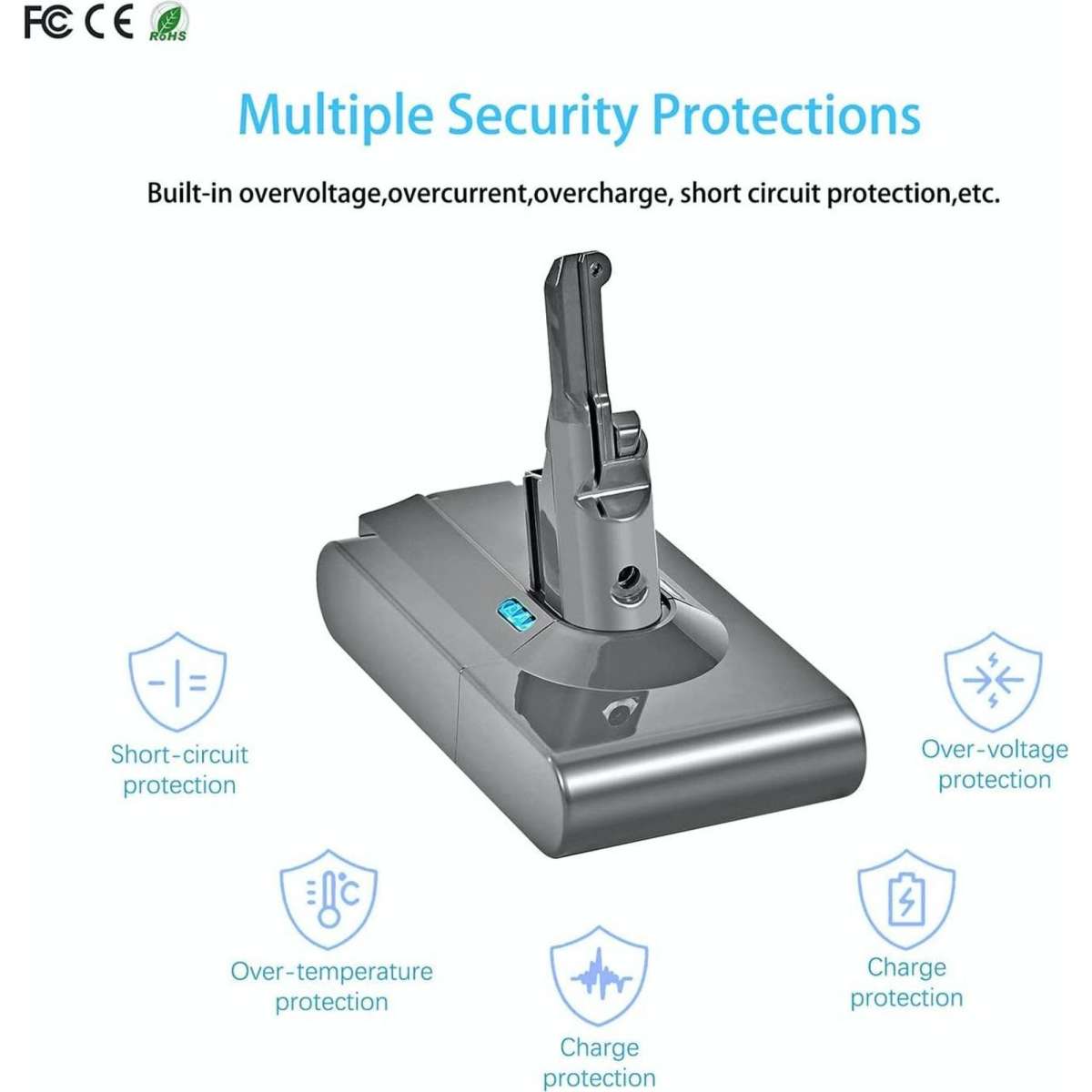 Hygieia Battery for all Dyson V8 SV10 vacuum cleaners Woolworths
