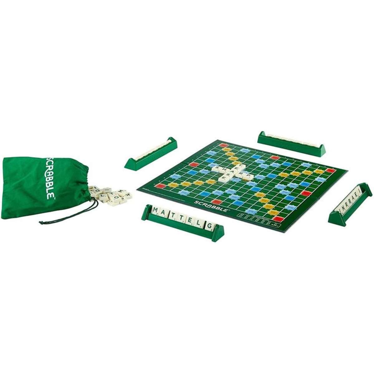 Mattel Games Original Scrabble Family Tabletop Game Woolworths