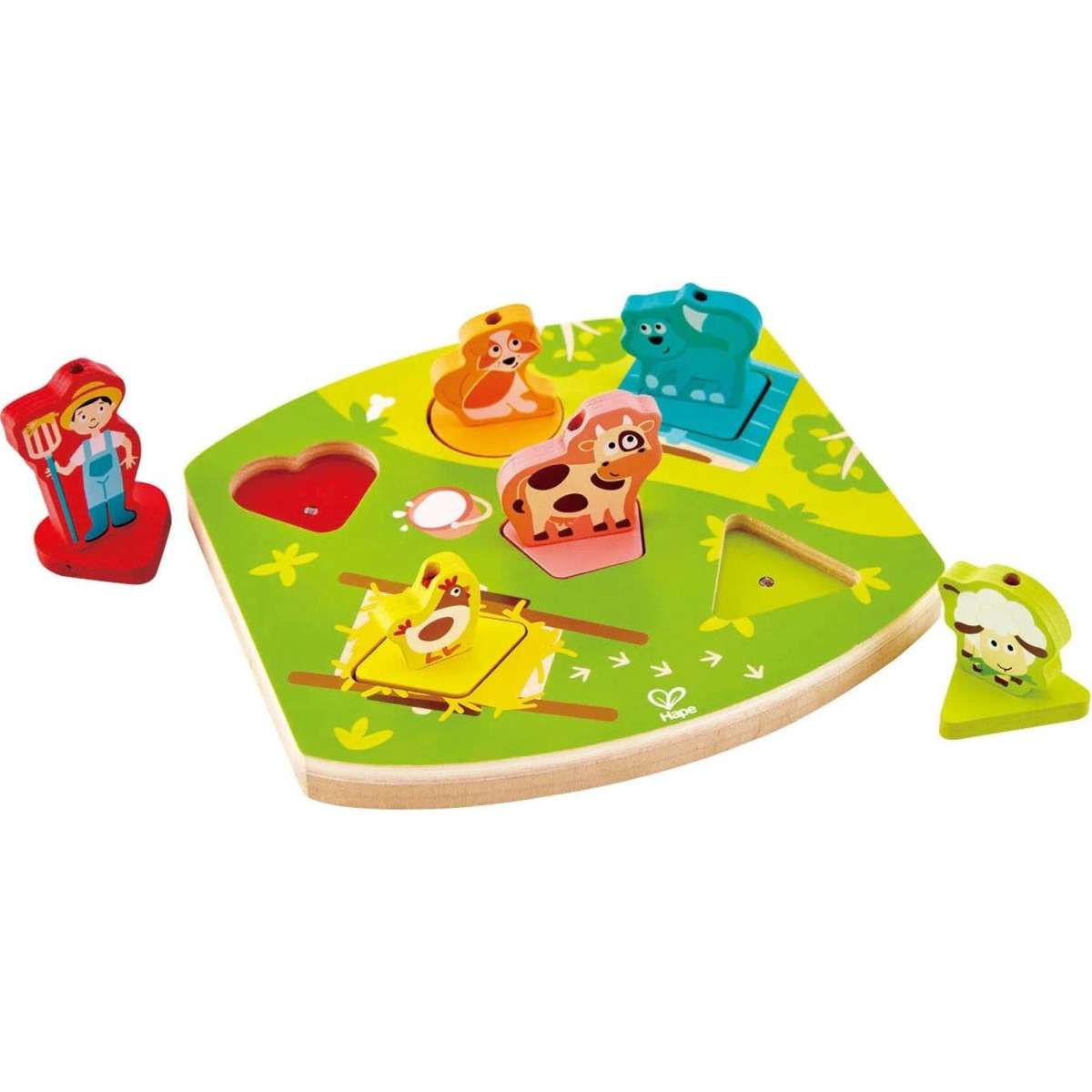 Hape store wooden puzzle