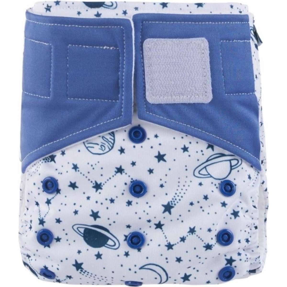Lulu & Finn Space Odyssey Hook And Loop Reusable Cloth Nappy Woolworths