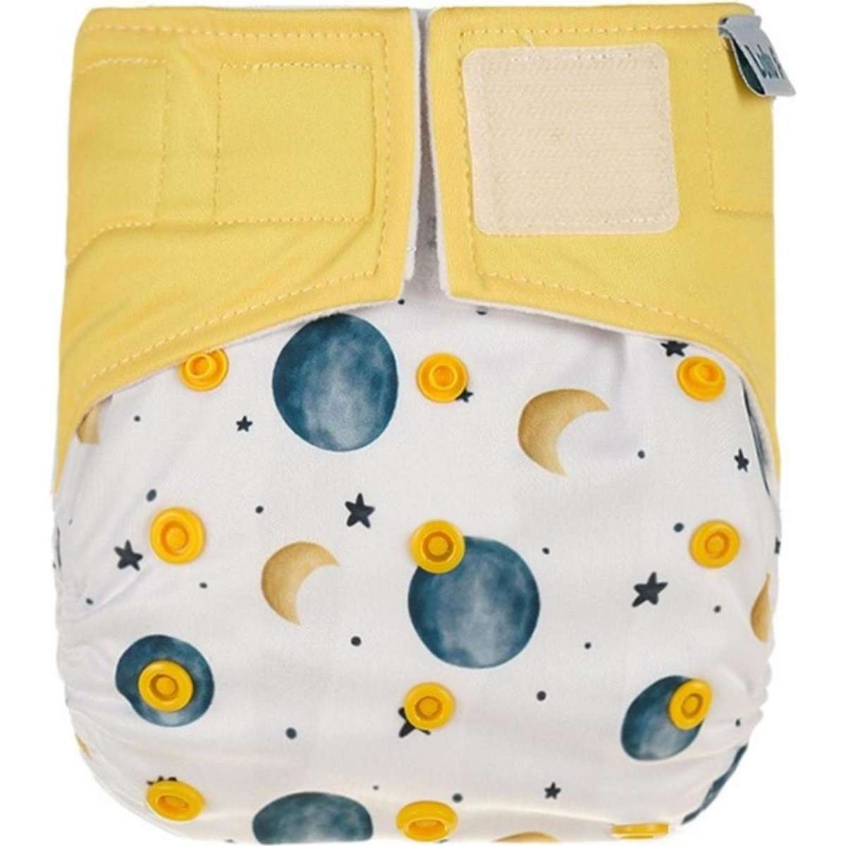 Lulu & Finn Starry Sky Hook And Loop Reusable Cloth Nappy Woolworths