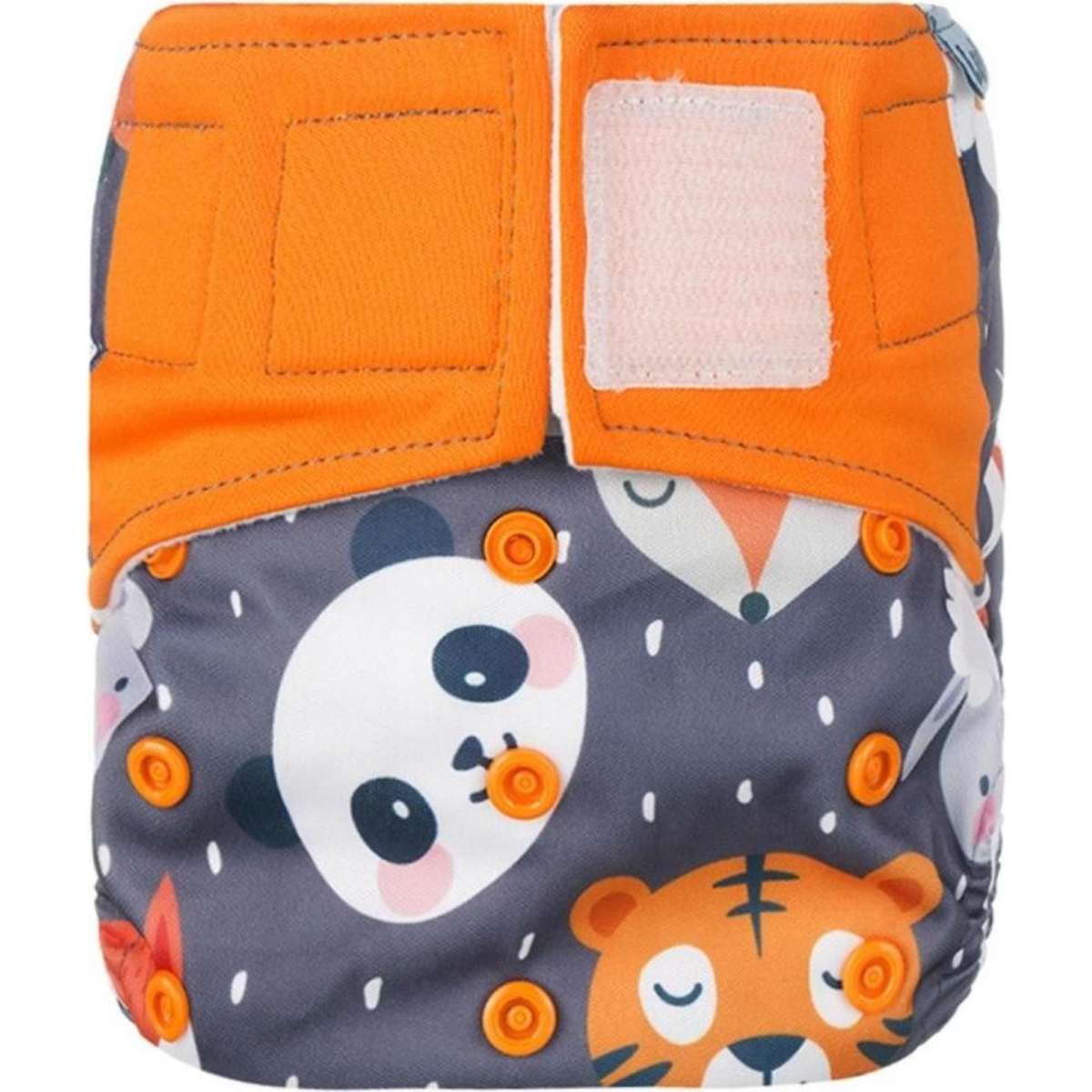 Lulu & Finn Animals Hook And Loop Reusable Cloth Nappy Woolworths