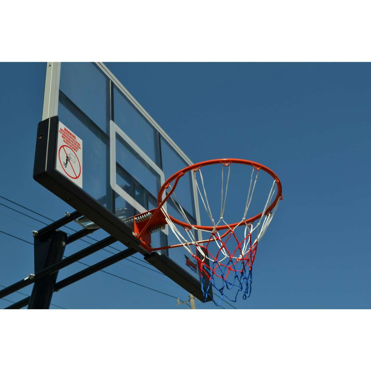 Fitness Master Adjustable Portable Heavy Duty Basketball Stand System