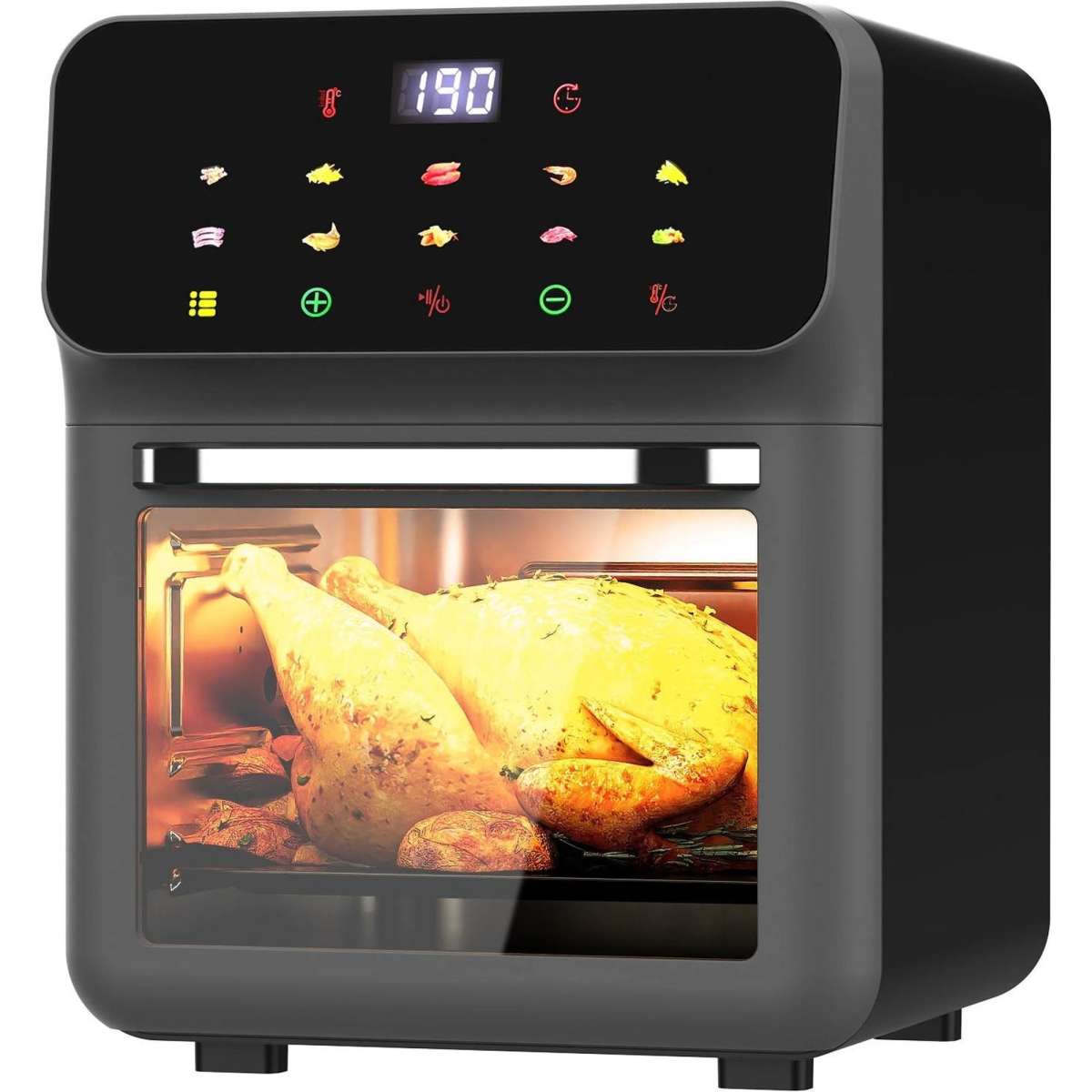 ADVWIN Air Fryer Oven 10in1 Digital Oven Electric Kitchen Window Visual ...