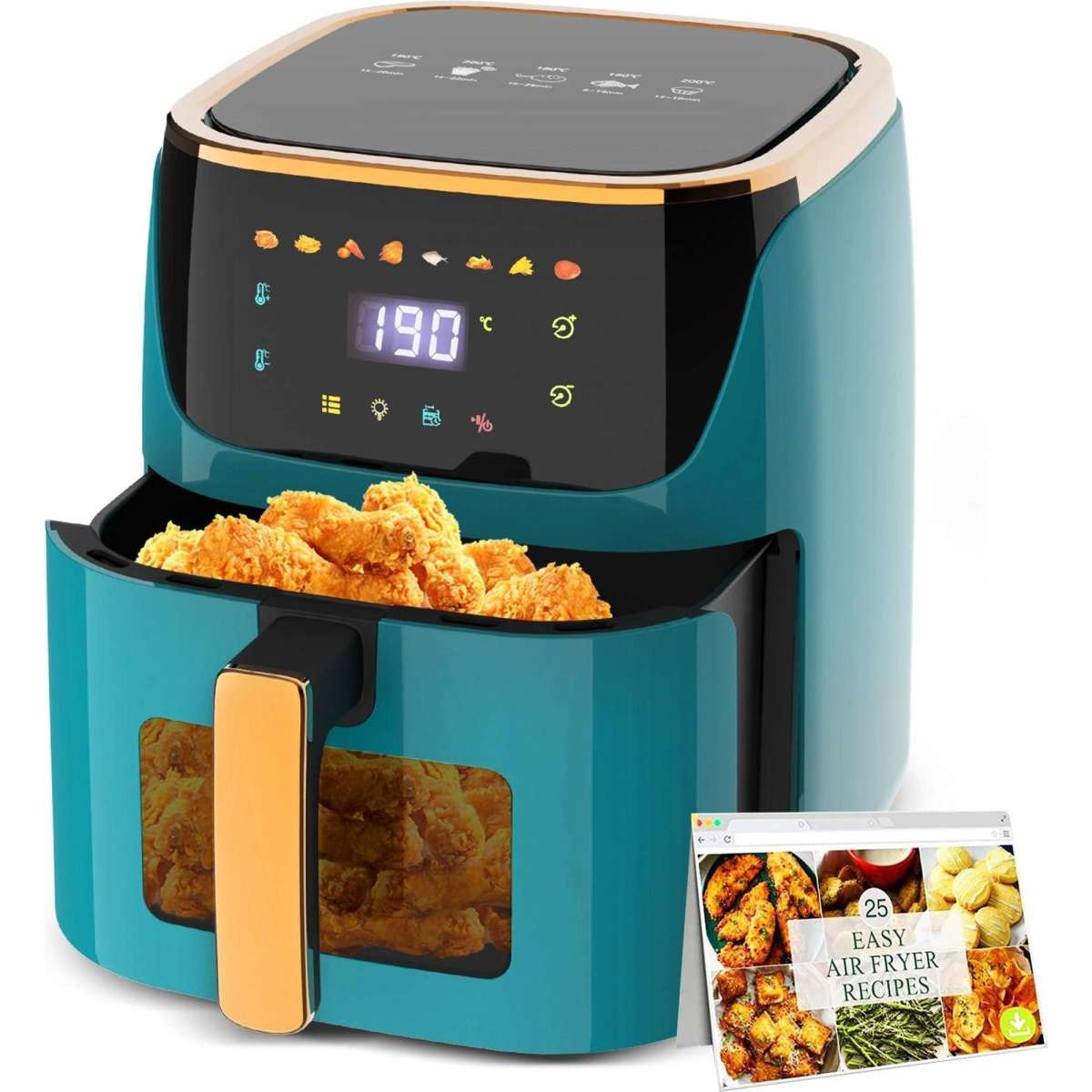 Advwin Air Fryer 8L Green 1EA Woolworths