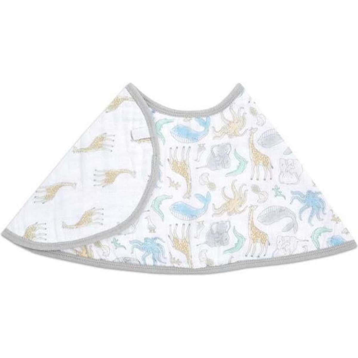 Aden & Anais Natural HistorySpecies Cotton Baby Burpy Bib 2PK Woolworths
