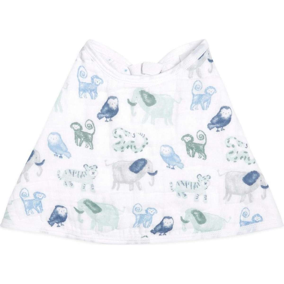 Aden & Anais Time To Dream Essential Classic Baby Single Burpy Bib 2PK