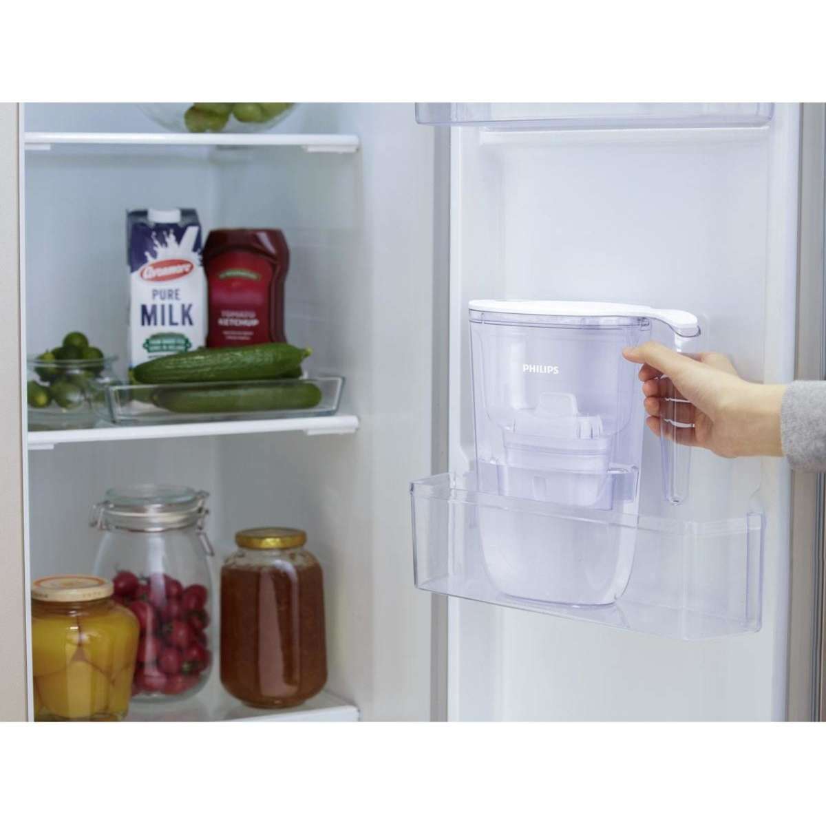 Philips Medium Water Filter Jug with Timer 2.6L Woolworths