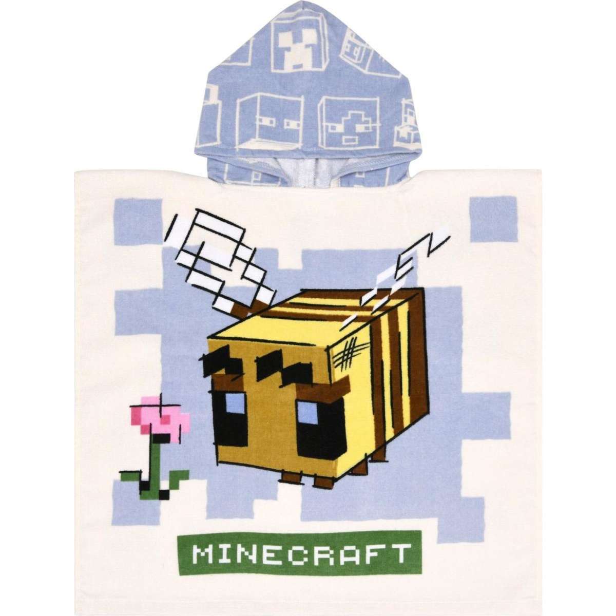 Minecraft discount hooded towel