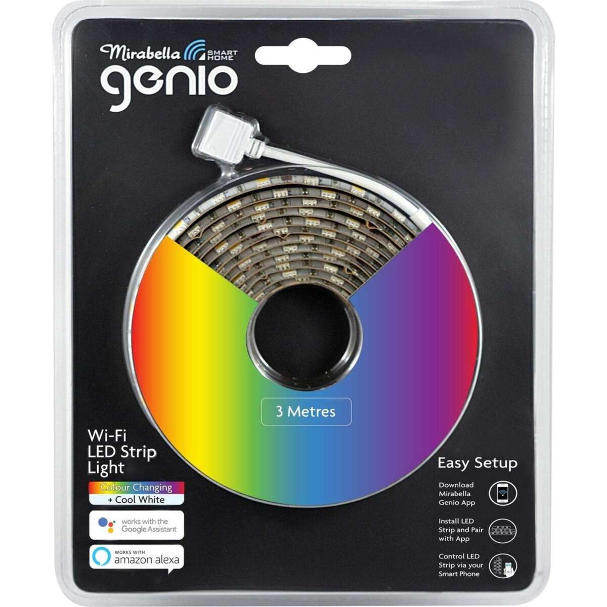 Mirabella Genio Smart LED Strip 3m Woolworths