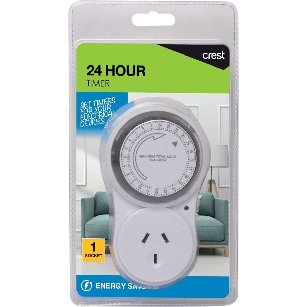 Crest 24 Hour Manual Timer Woolworths
