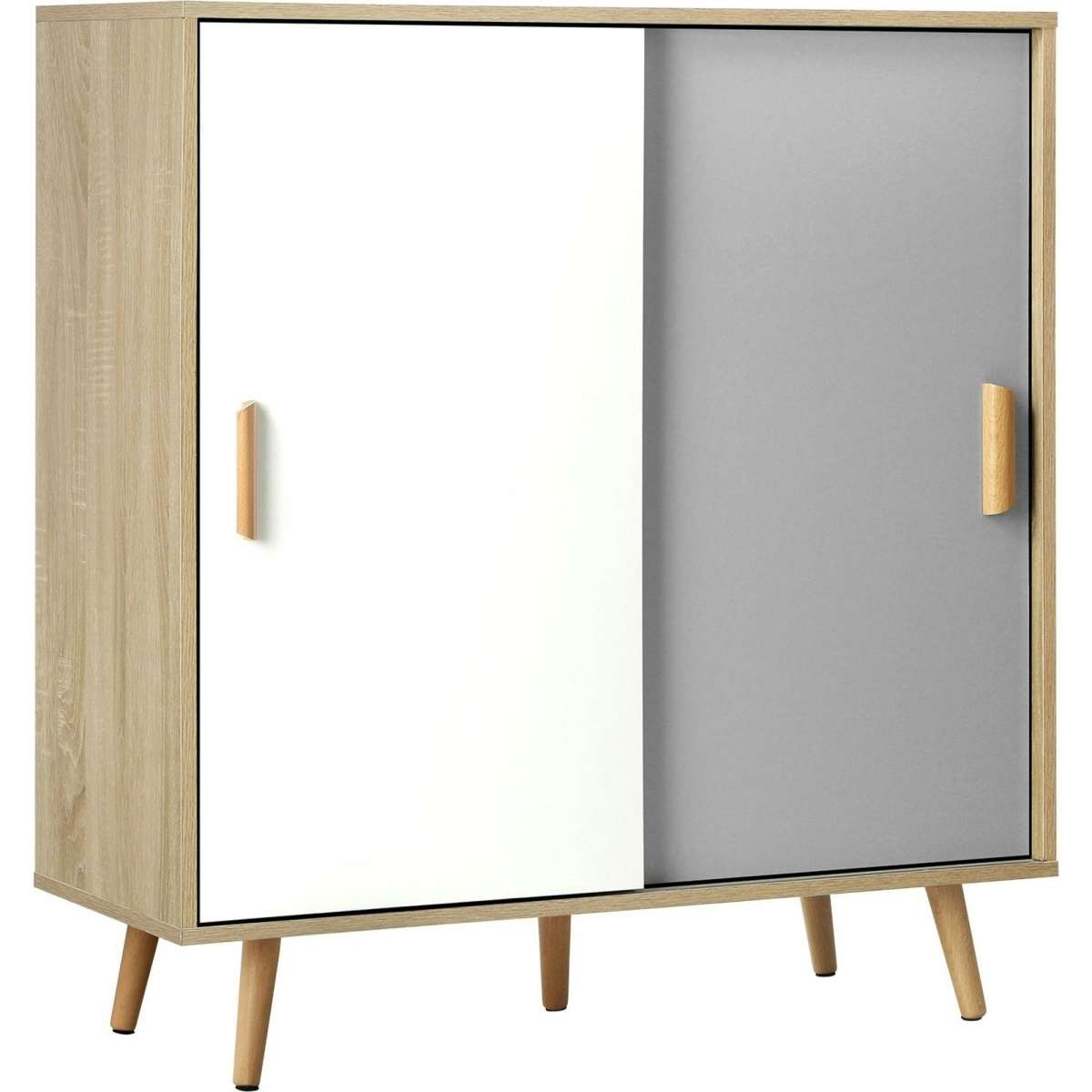 Oikiture Shoe Storage Organiser Shoes Rack Sideboard Shelf