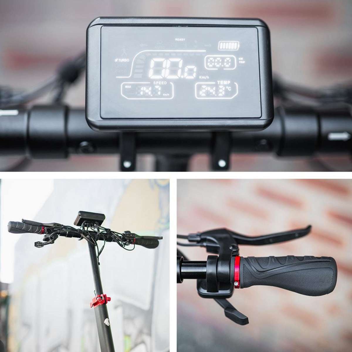 Valk Electric Scooter Fusion 5, 500W 48V 13Ah Lithium 50km Range 40km/h