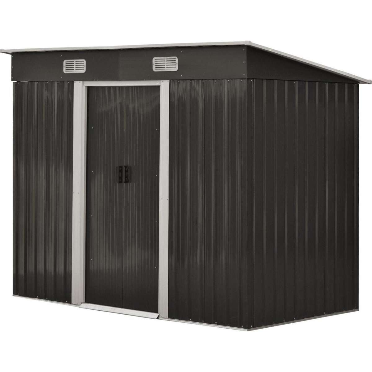 Livsip Garden Shed Outdoor Storage Sheds 2.38x1.31M Workshop Cabin ...