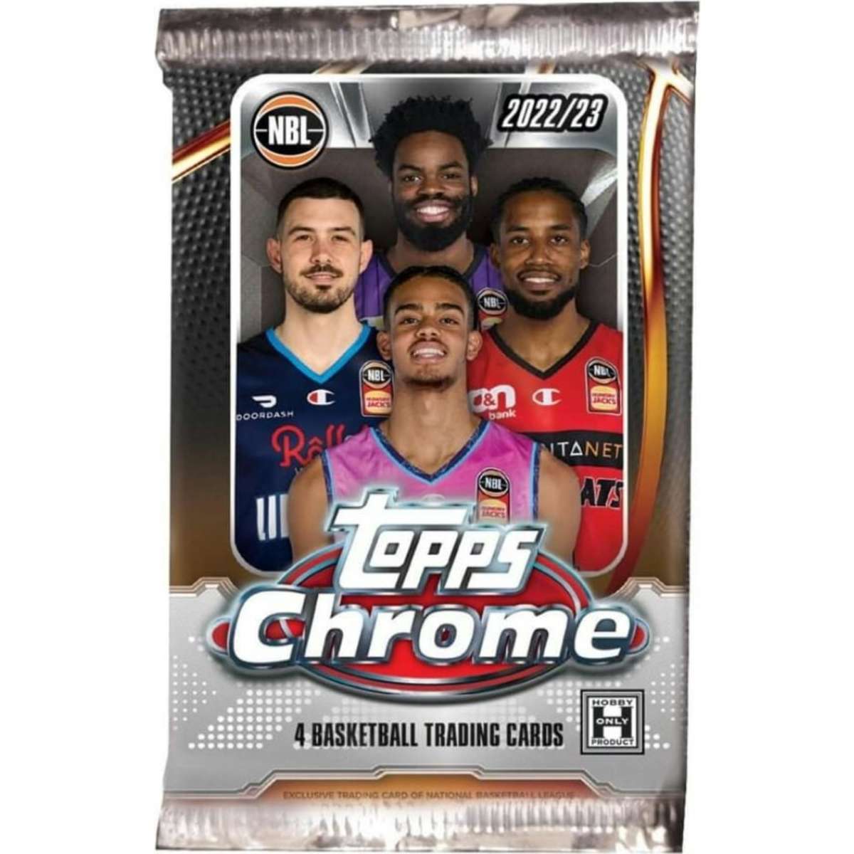 Topps Chrome Nbl Basketball Trading Cards Booster Pack Woolworths