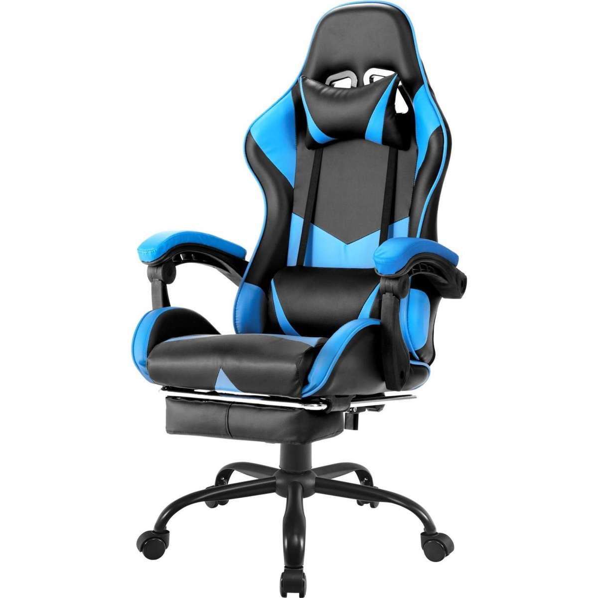 Advwin Gaming Office Chair Ergonomic Executive Computer Footrest Seat ...