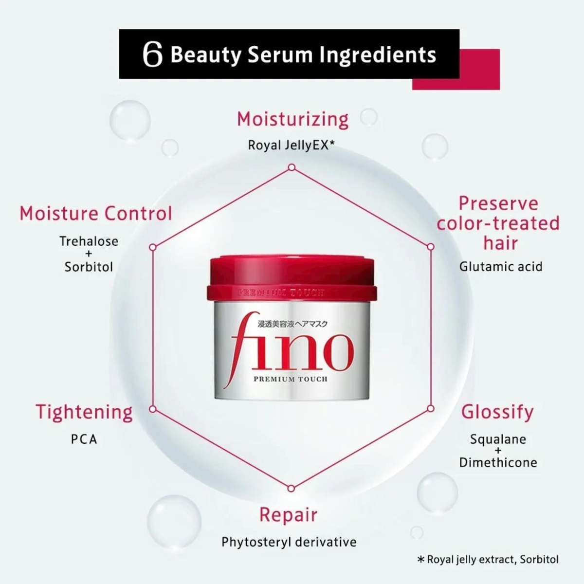 Shiseido Fino Damage Dry Repair Premium Touch Deep Conditioner Hair Mask Hair Treatment Hair