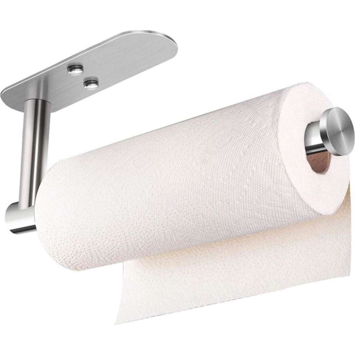 GOMINIMO SelfAdhesive or Drilling Paper Towel Holder Wall Mounted
