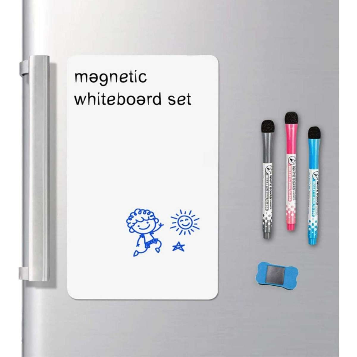 GOMINIMO Dry Erase Board for Fridge Whiteboard 43x30cm with