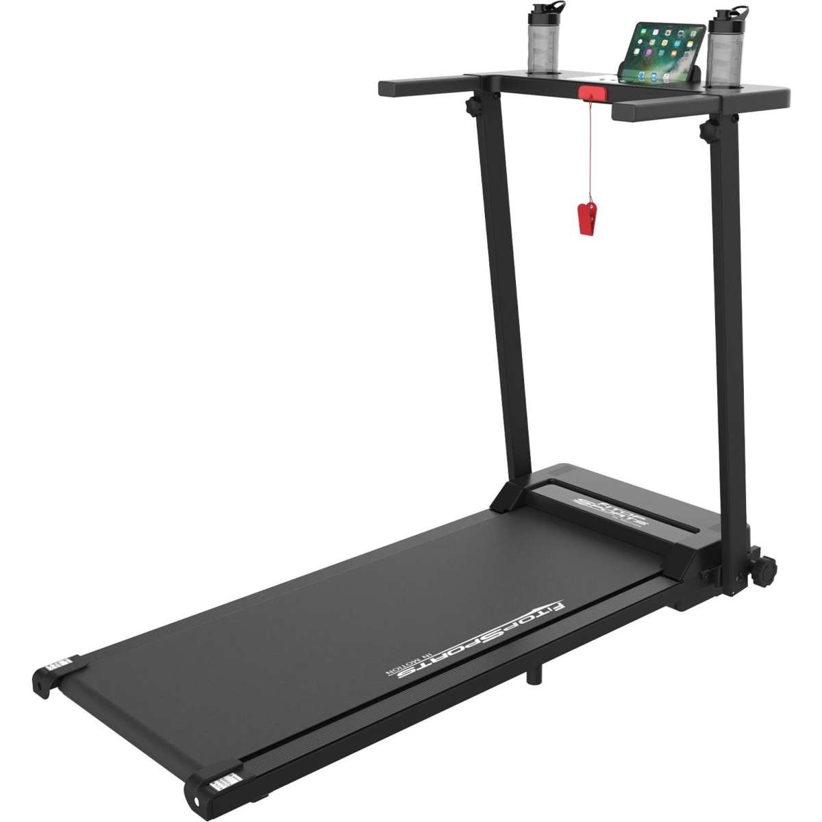 Advwin Treadmill Home Treadmill 2.0HP Motor w/iPad Stand w/Bluetooth Speaker APP Control & 120KG