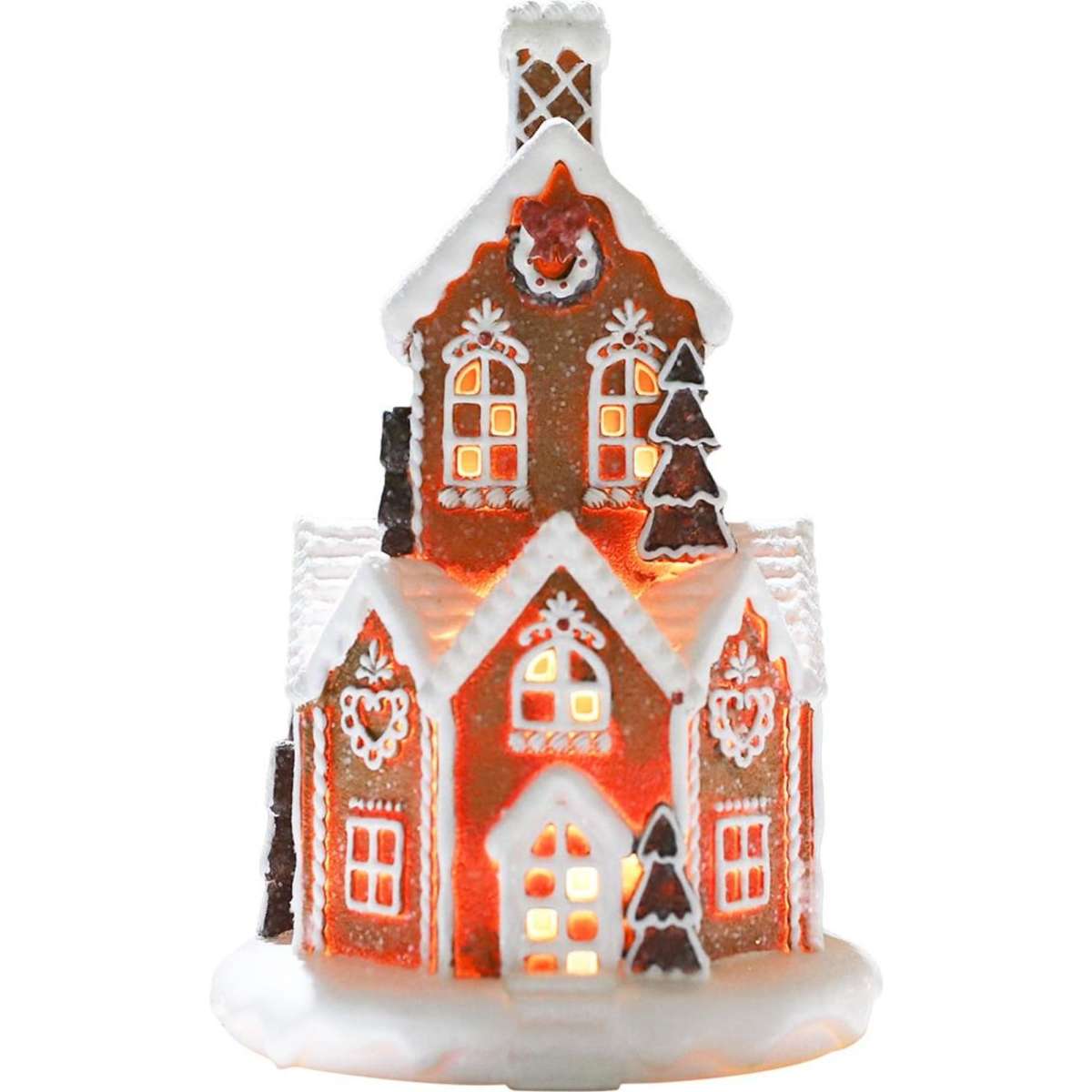 Xmas & Co. Gingerbread Village LED Gingerbread Mansion | Woolworths