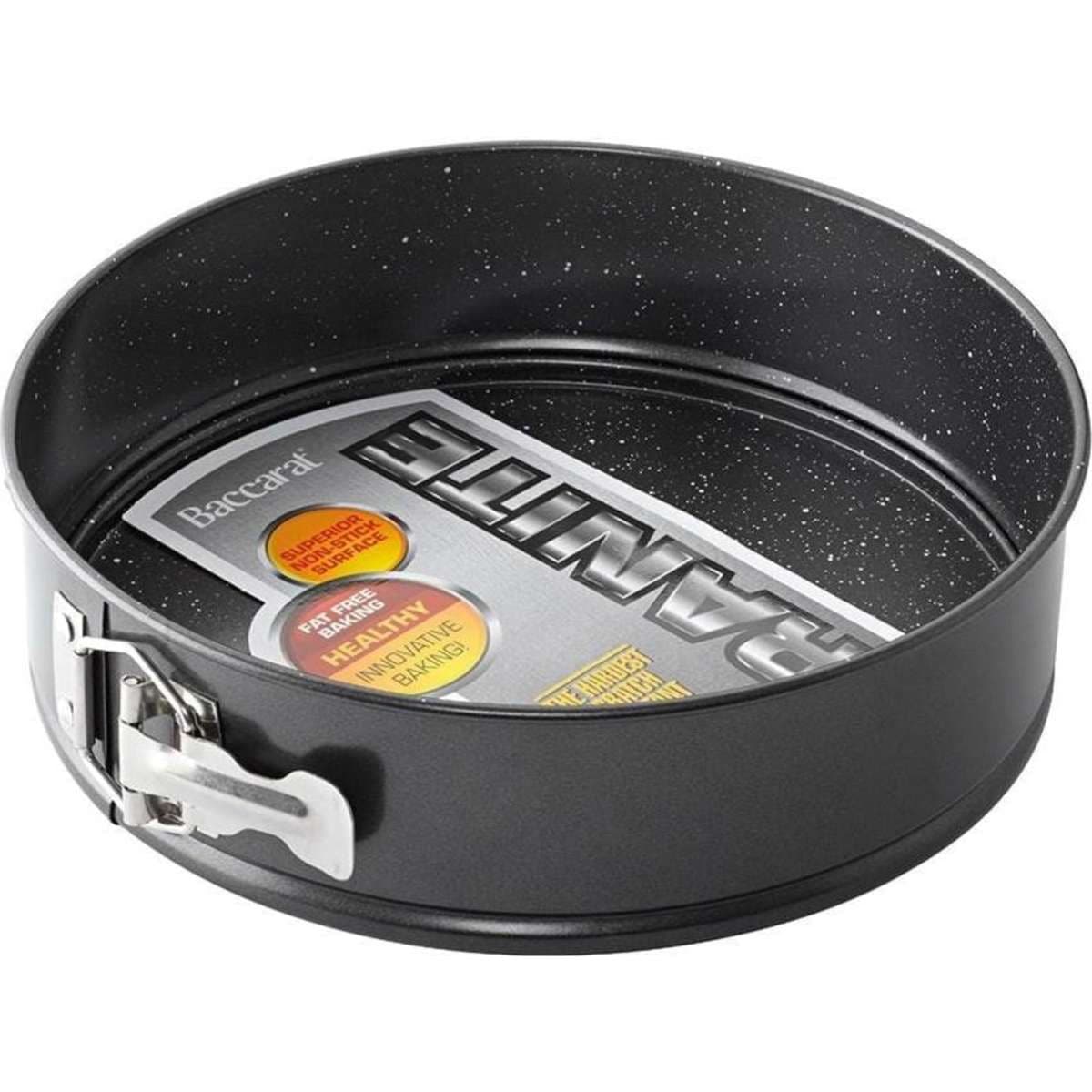 Baccarat Granite Carbon Steel Non Stick Spring Form Cake Pan 24cm