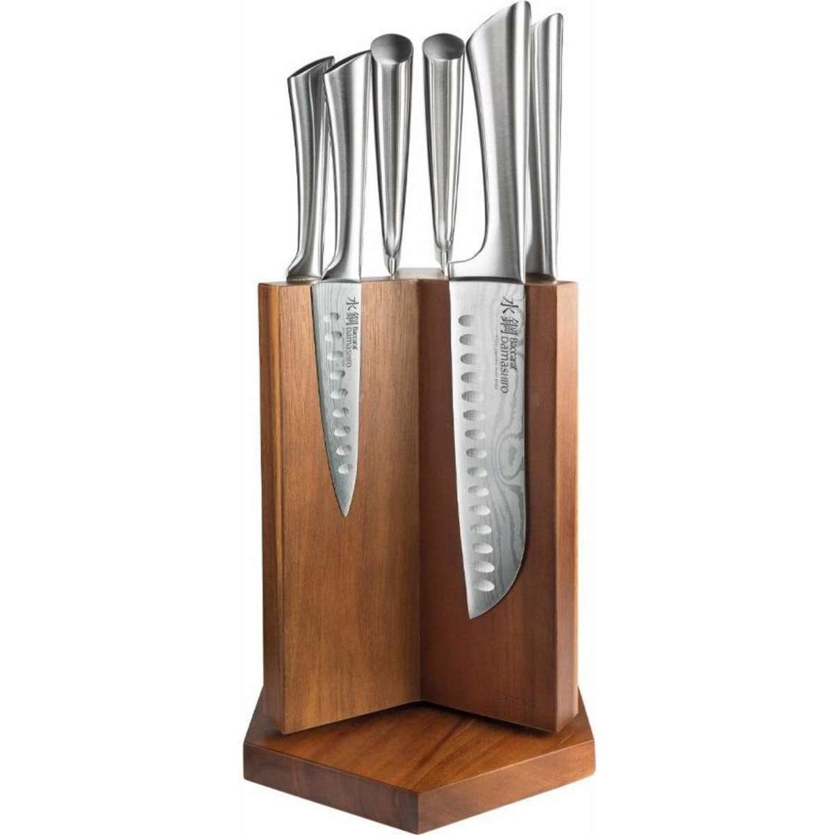 Baccarat Damashiro Suru 7 Piece Knife Block Woolworths