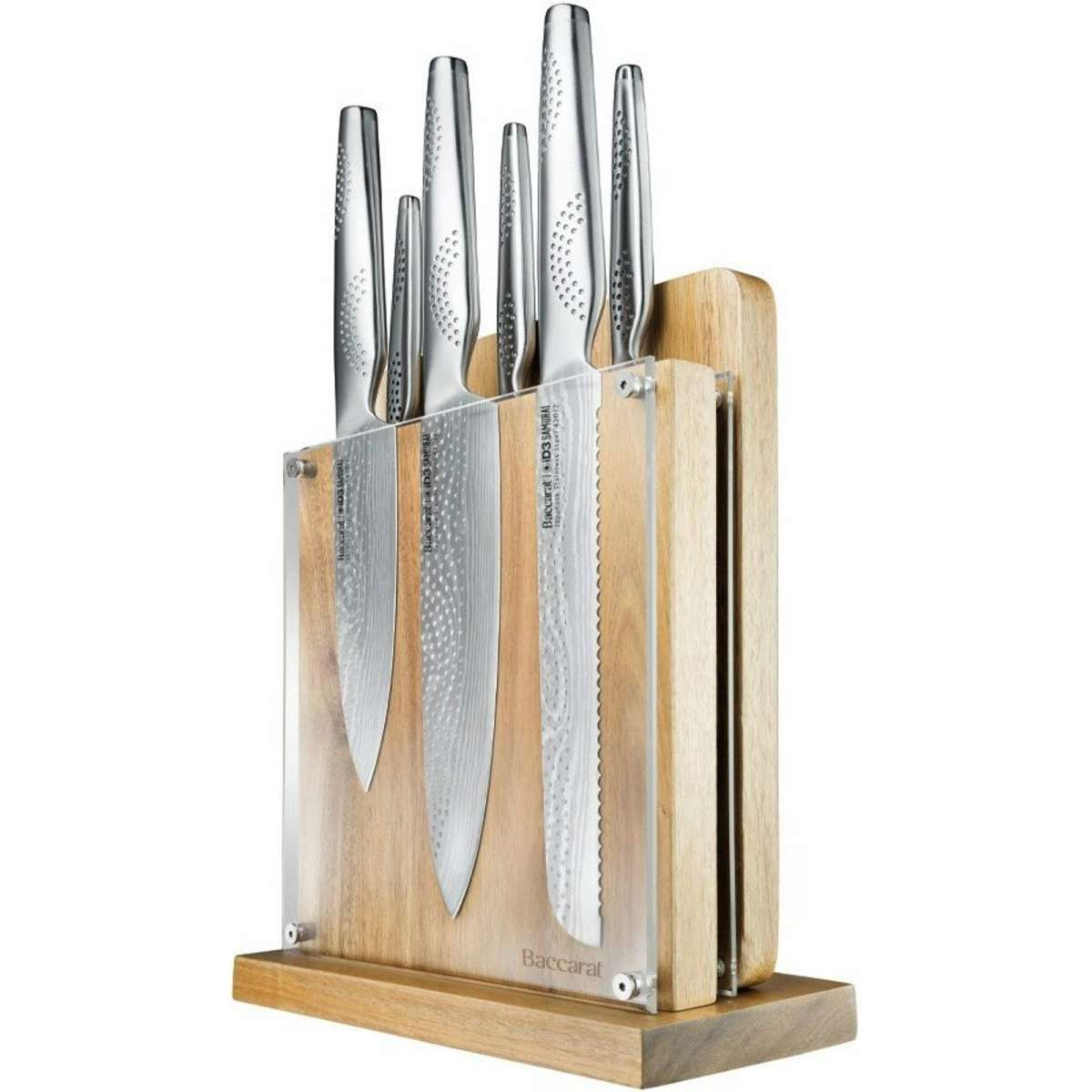 Baccarat iD3 Samurai Sato 7 Piece Knife Block Woolworths